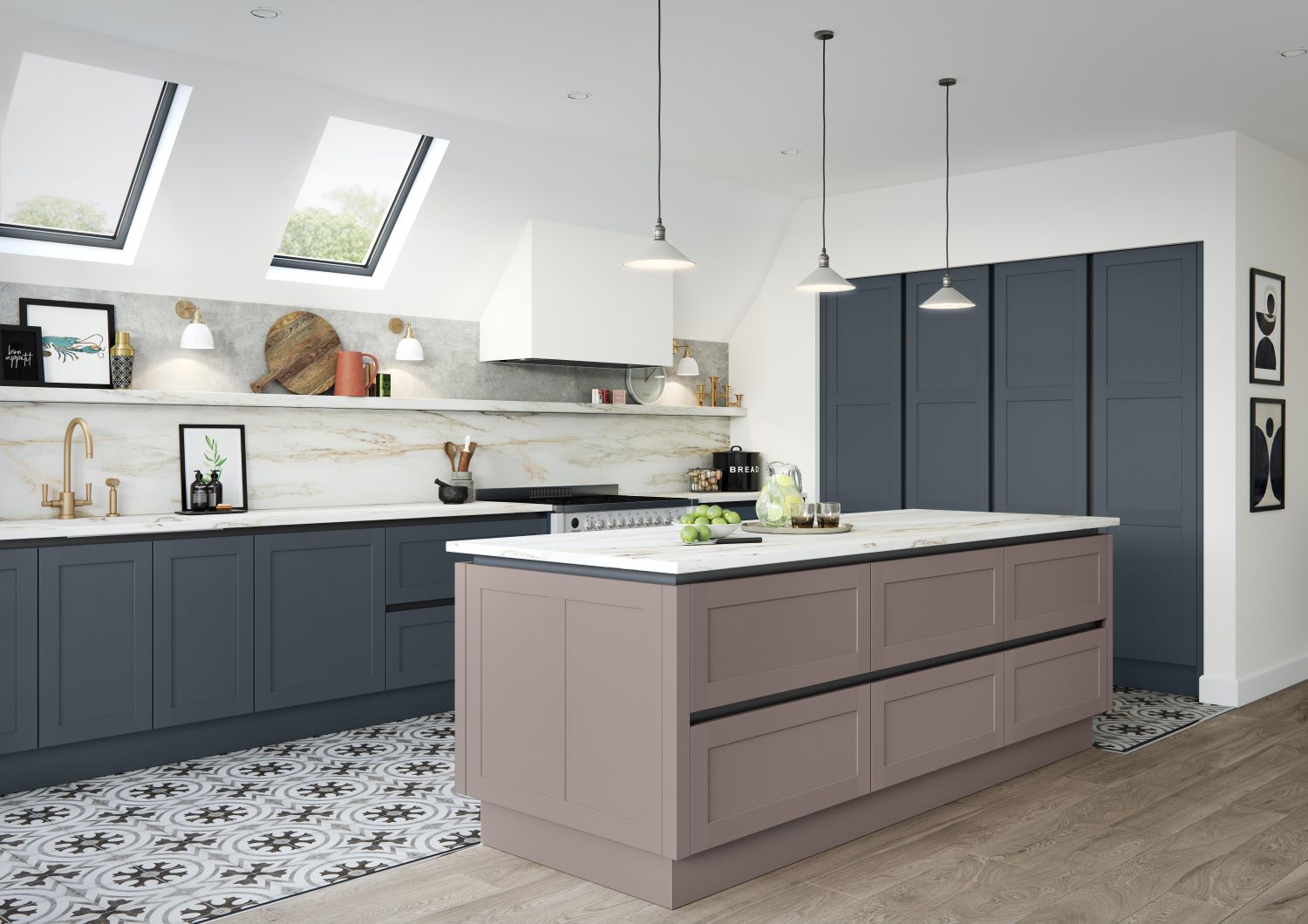 New Colour Trend - English Red - Burbidge Kitchen Makers